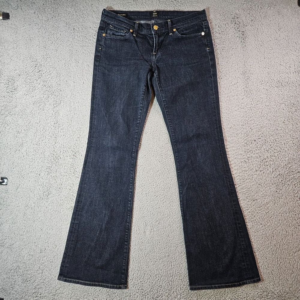 Citizens of Humanity Jeans Women 29 Ingrid Stretch Stay Gold Low Waist Flare